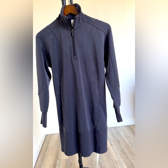 lululemon athletica | Dresses | Brand New Lululemon Softstreme Longsleeve  Halfzip Dress | Poshmark